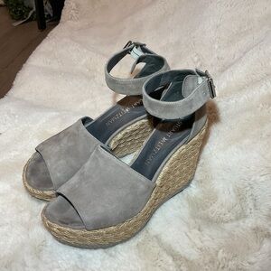 Stuart Weitzman Sohojute Platform Wedge Sandals